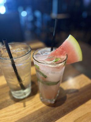 Watermelon margaritas