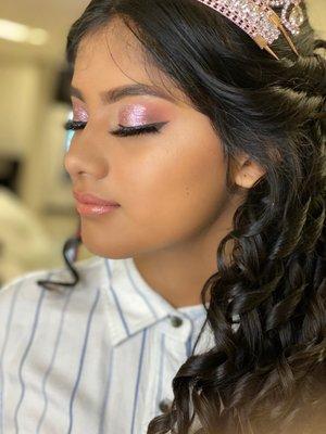 Quinceñera makeup