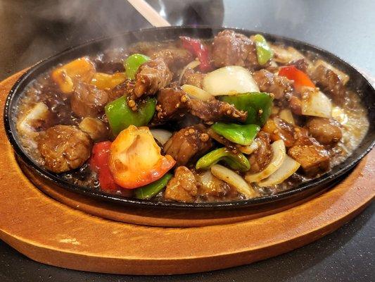 Beef sizzling plate