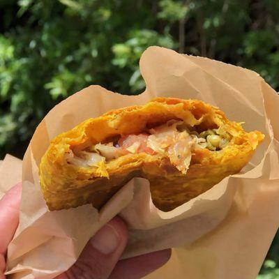 Vegan Jamaican patty