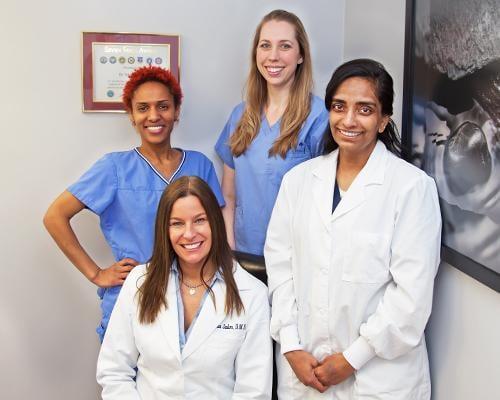 Dr. Teresa Salem and her medical staff; Dr. George, Gina and Val.  We look forward to partnering with you for a lifetime of d...