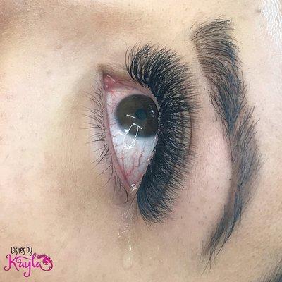 Volume Eyelash Extensions $140