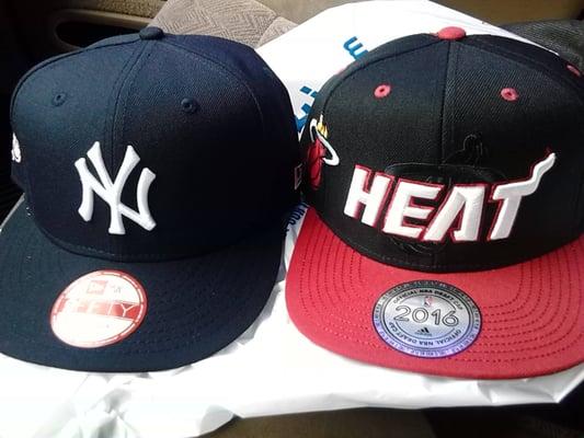 Reppin' the Yankees & the Heat