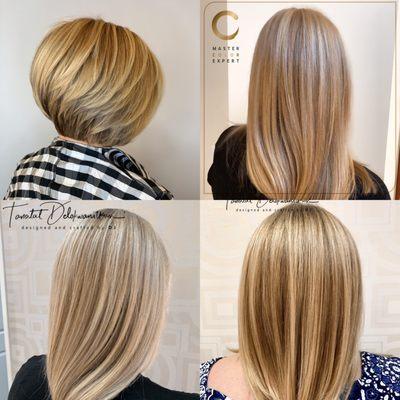 Balayage highlights