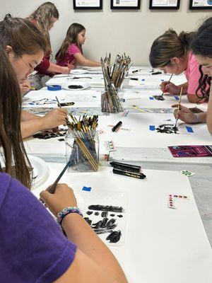 Art for all ages! Youth, Tween, Teen and Adult painting and drawing classes weekly