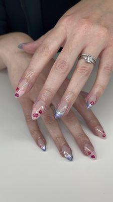 Gel Extensions with Level 3 Art