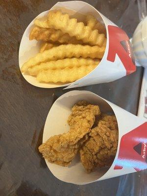 Tenders and fries