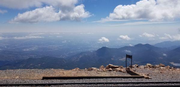 View east toward Colo. Springs