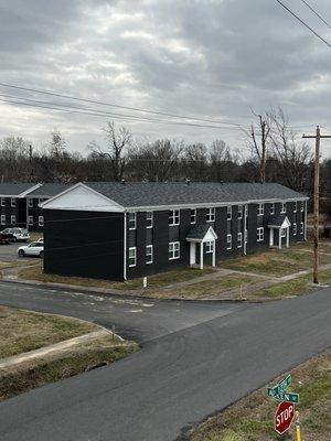 Apartment complex finished in January 2023