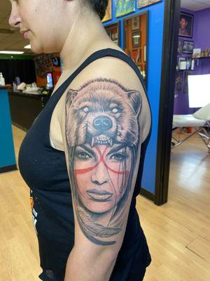 Portrait tattoo