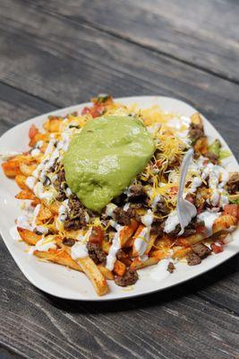 Carne asada fries