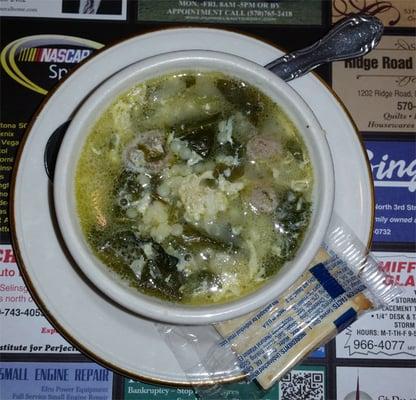 Italian Wedding Soup.