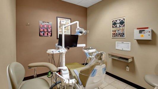 One of our three comfortable exam rooms.