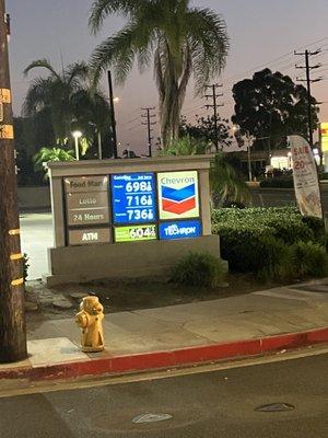 The most highest priced gas in OC