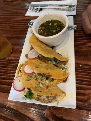 Beef  Birria tacos