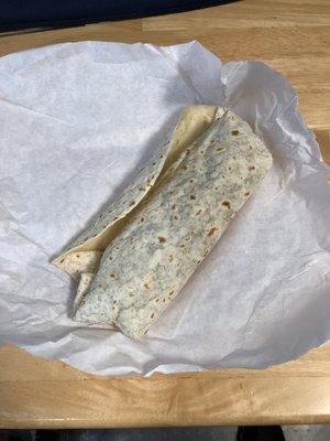 Carne Asada super burrito