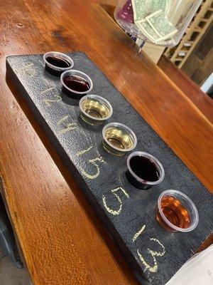 Wine Tasting Samples