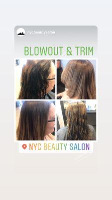 Blowout & trim