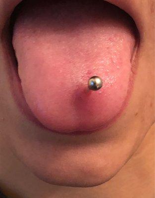 Off centered piercing