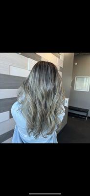 Ash Blonde Balayage done by Judith! (;