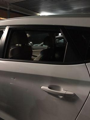 Someone broke in my car on 2/13/17 and the security told me I am just being unlucky. Surprisingly, I was not the online victim.