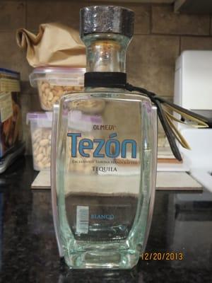 Tezon Blanco - also a very nice sipping tequila - not to be used in Margaritas.