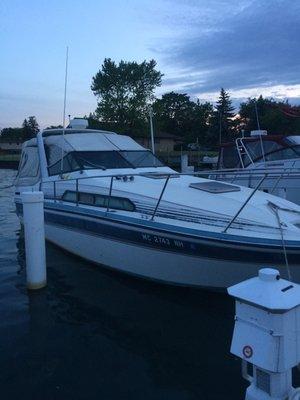 27 foot Thompson Fishing boat