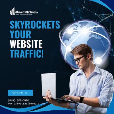 Join hands with Drive Traffic Media and watch your website traffic reach new heights!