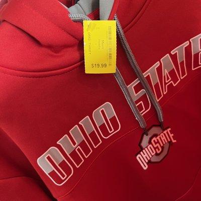 Ohio state hoodie for $20 (we are in Orlando)