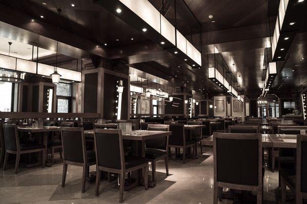 Morden design for this rich restaurant.