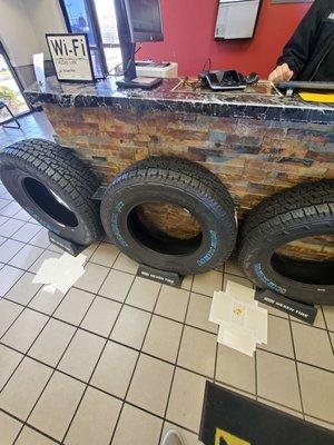 RAT TRAPS IN A TIRE SHOP!!!