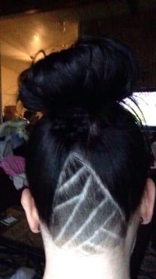 Megan did an amazing job on my undercut.