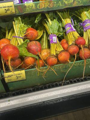 Organic beets