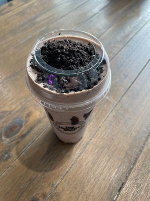 Shamrock Oreo shake