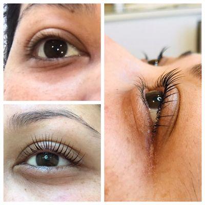 Amazing results from a Lash lift!