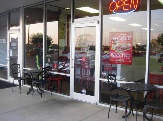 Firehouse Subs - Montgomery, AL on Atlanta Hwy: Outside Dining Area