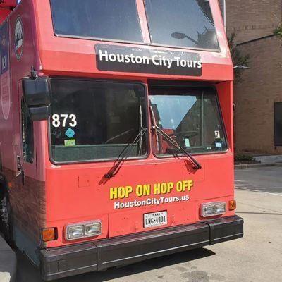 You can clearly see the phrase "hop on hop off" which is simply false advertising.