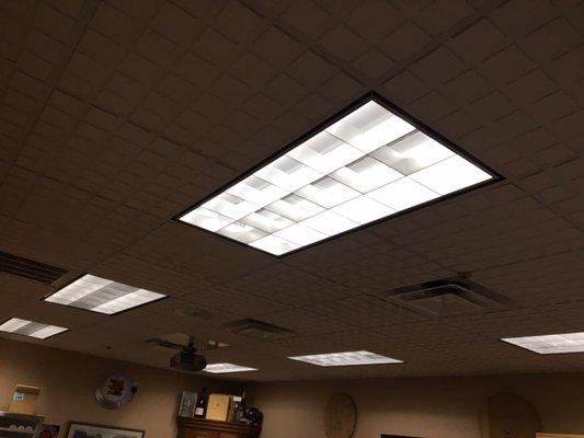 LED Lighting Retrofit.