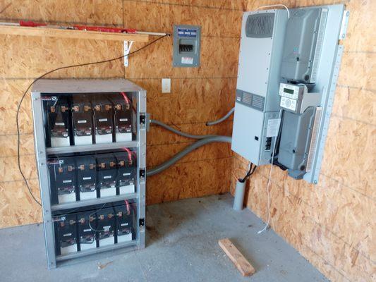 Battery installations & Off Grid Solar Systems, CC Solar.