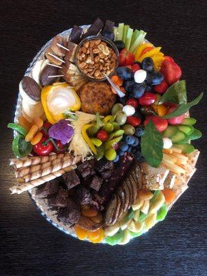 One of my first charcuterie platters.