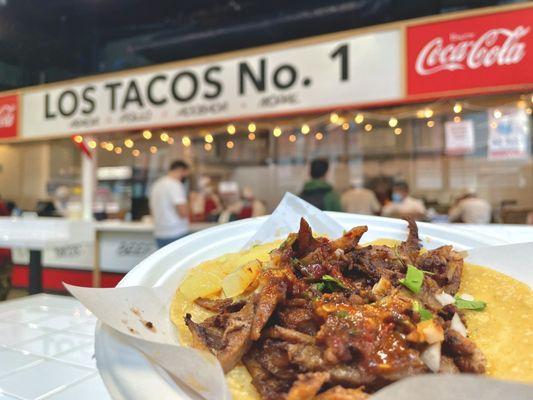 Adobada Taco aka pork taco