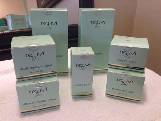 Featuring "REJUVI" Skin Care