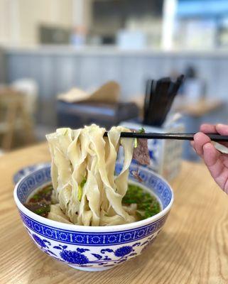 House Special Beef Noodle Soup (Wide Noodles)