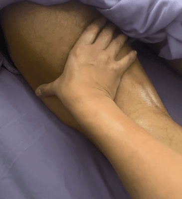 Deep tissue massage