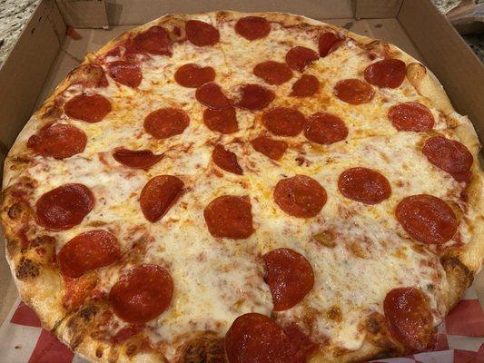 Delicious pepperoni pizza!