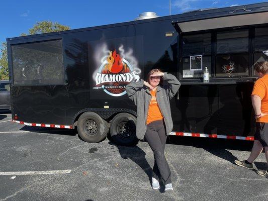 Food truck and logo