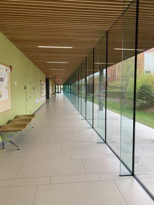 Beautiful, light-filled Math and Science building