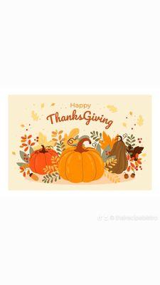 Happy Thanksgiving to u all.