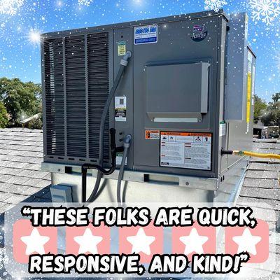 We can take care of all your heating and air conditioning needs, new equipment installation. Have heaters checked for your safety!