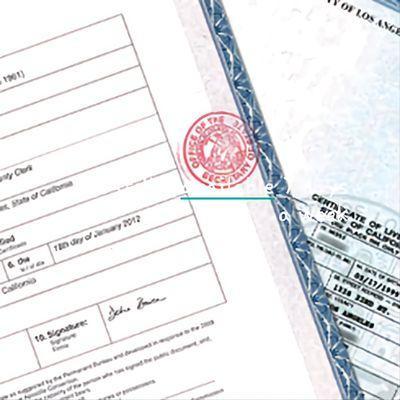 Apostille service available